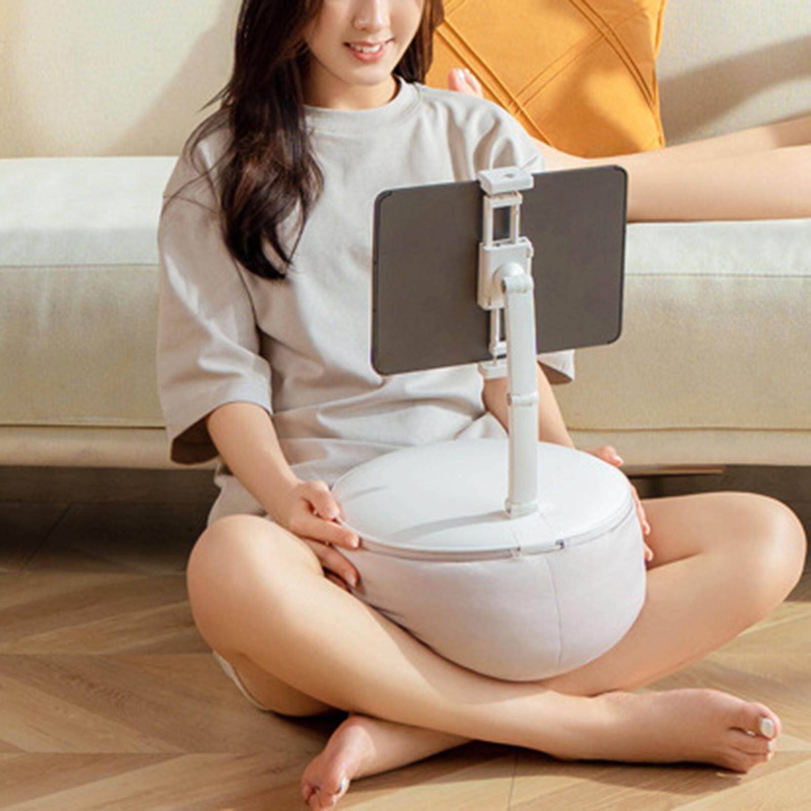 milageto Cell Phone Holder Bed Soft Tablet Stand Rotation Tablet Holder for Sofa